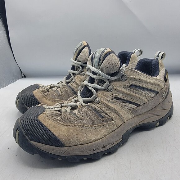 Columbia Kestrel XCR Womens 8 Brown Shoes Gore Tex Hiking Camping Trails - Picture 4 of 13